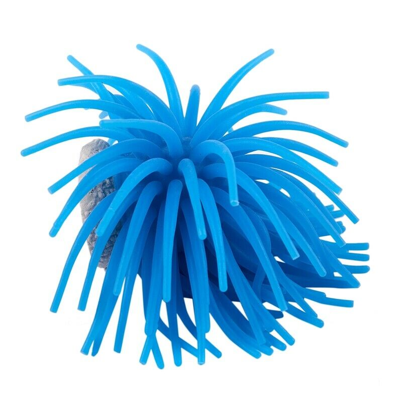 Silicone Aquarium Fish Tank Decor Artificial Coral Plant Underwater Decorat