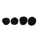 2Pairs Stretchable Fabric Headphone Covers Earcup Earpad Fit 6-8.5cm Headphones