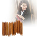 55Pcs 11sizes 5'' 13cm Double Pointed Carbonized Bamboo Knitting Needles