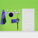 Coat Rack Stainless Steel For Coat / Towels / Hat Rack (5 Hooks) Z9C6