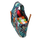 Handbag with Crochet Handle Organizer Ball Scourer