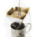 Outdoor Camping Folding Portable Coffee Drip Rack Stainless Steel Coffee Ma