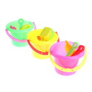 4pcs Beach Sand Tools Toys Bucket Set For Toddler Kids Outdoor Toys NTEO JC%o