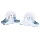 5x fixed metal top plate diameter rigid caster wheel wear-resistant wheel B Kw