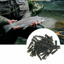 20 Sets Safety Lead Clips Carp With Pins Rubber Tube Accessories" Tackle Fi K3O4