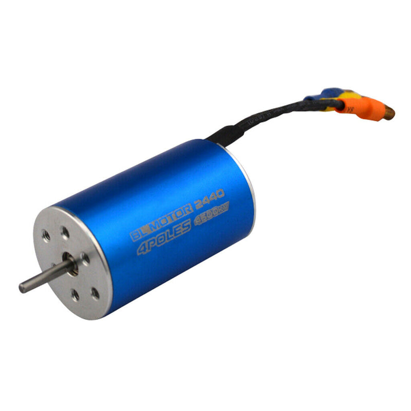 Brushless Sensorless Motor 2440 4600KV for 1/16 1/14 RC Truck Parts Gift