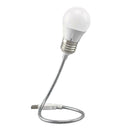 Portable Folding LED Bulb Table Lamp Metal Hose 5V Energy Saving USB Port