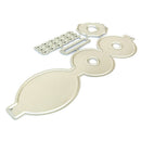 Donut Bowknot Metal Cutting Dies Stencil for DIY Scrapbooking Album Card Decor.