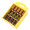 10pcs 65mm Cross Head Screwdriver Bit Magnetic Electric Screwdriver Set