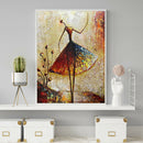 5D DIY Full Drill Diamond Painting Embroidery Mosaic Craft (Dance-W0123)