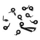 Pack of 12pcs Fishing Rod Guide Fishing Rod Eye Ring for Rod Building Kit