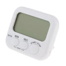 Kitchen Digital Timer White, Big LCD displays, easy and clear to read