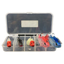 Single-Tailed Lead Bait Multi-Color Lure Set Simulation Soft-Fish Lure 5Pc LM1E5
