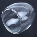 6Pcs/Set Double Wall Heat Resistant Cup Clear Handmade Tea Drink Healthy Dr W9G1