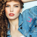 Creative Bra Brooches Pin Rhinestone Jacket Denim Badge for Children Gift