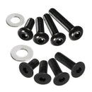 180pcs Alloy Steel M3 Hex Socket Button Head Flat Heat Screw M3 M4 Washer A