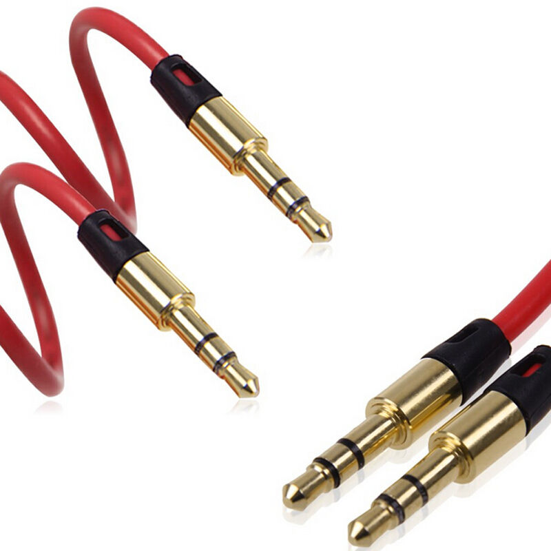 New 3.5mm Male to Male Aux Auxiliary Cord Stereo Audio Cable For PC iPod MP3 CAR