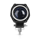 3" Inch LED Work Light Bar Spot Angel Eye Driving Fog Lamp Car Offroad 4WD IP67&