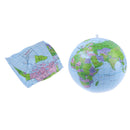 38cm Inflatable Globe World Earth Ocean Map Ball Geography Learning Beach B F Hn