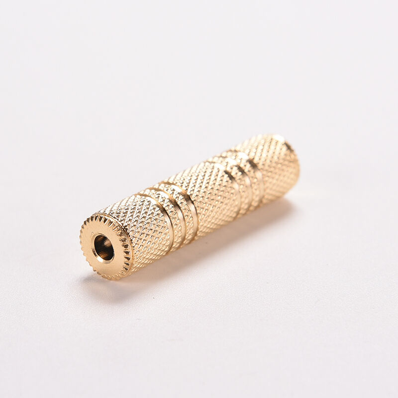 3.5mm Female to Female Audio Adapter Connector Coupler Stereo F/F Extension  LJ