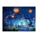 Halloween 5D Full Drill Round Diamond Painting DIY Embroidery Set Art Craft