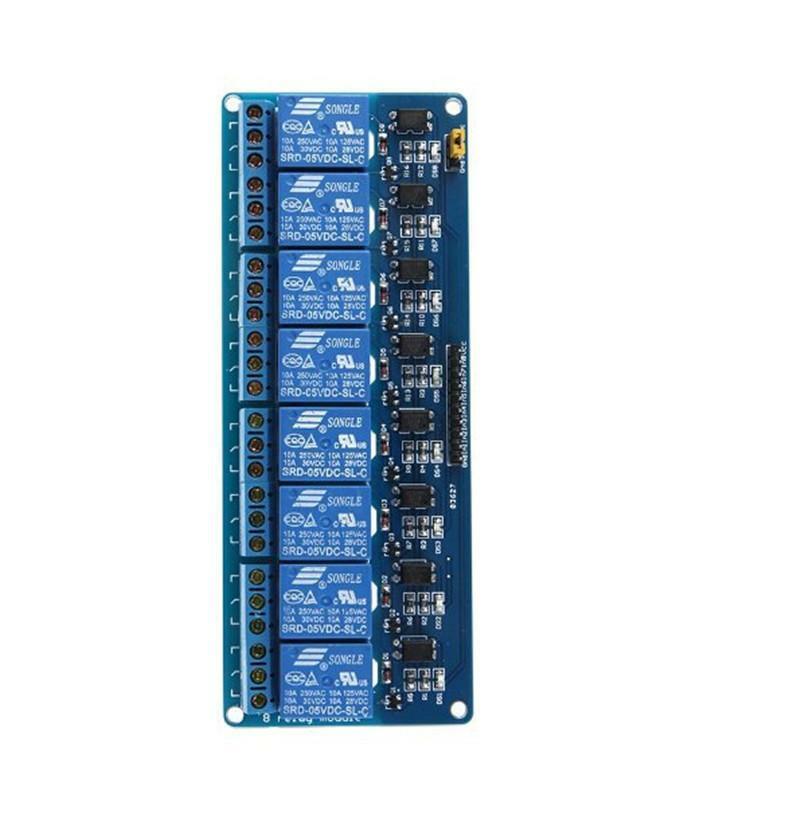 Precision 8-Channel 5V Relay Shield Module Board Optocoupler For Ardu TwJCAU Kw