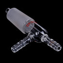 24/40,Glass Gas Inlet Adapter With Both Hose Connection,Lab Glassware ME