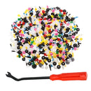 500 Auto Car Body Plastic Push Pin Rivet Trim Moulding Fastener Screwdriver Tool