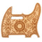 Maple Wood Guitar Pickguard Scratch Plate Guard Protector With Flower Patte