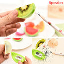 5pcs Fruit Plastic Pencil Sharpener Mini Pencil Sharpener School Supplies Cutt_