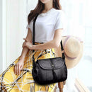 Tassel Women Casual Messenger Handbags Big Capacity Shoulder PU Leather Bag