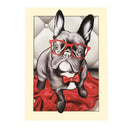 Puppy Wear Glasses Dog DIY 5D Diamond Painting Embroidery Cross Stitch Kits