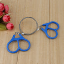 Portable Outdoor Emergency Survival Gear Plastic Steel Wire Saw Ring Scroll