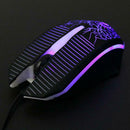 Apedra M8 USB Wired Game Mouse 3 Buttons 1000DPI LED Optical Gaming Mice