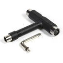 T-Type Skateboard Tool Ratchet Socket Wrench Kick Scooter Hand Tool Black