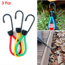 3 Pcs Tent Hook Sturdy Elastic Rope Buckle for Camping Biking Traveling BoaEB3C