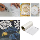 Film Embroidery Foil Embroidery Fleece Water Soluble Fleece 100 X 100 Cm White,