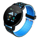 2Pcs 1.3'' Screen Smart Watch LCD Touch Blood Pressure Fitness Tracker