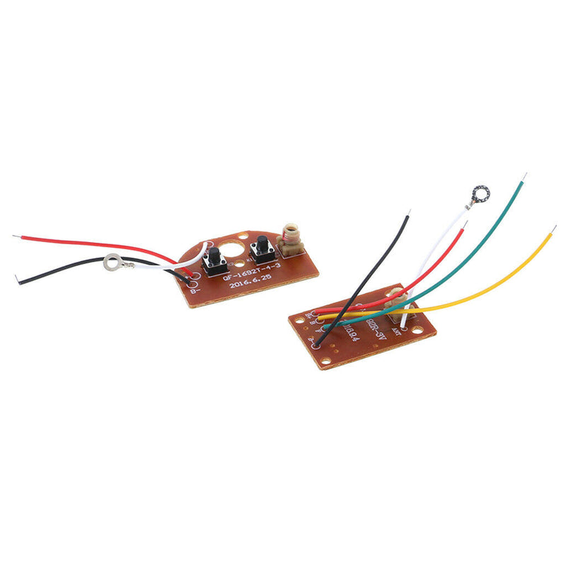 2CH Remote Control 27MHZ Channel Radio Module Transmitter Receiver Board Antenna