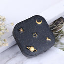 Stars Moon Mini Contact Lens Case Box Container Holder Eye Care Kit Set Mir BX