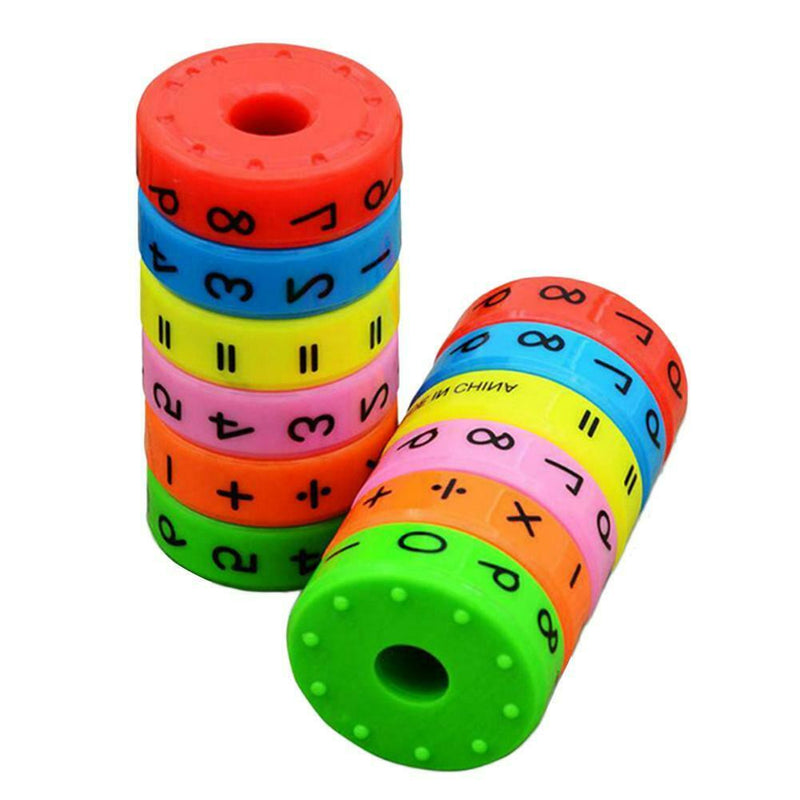 Children's Magic Axis Magnetic Mathematics Learner DIY Assembling Puzzles