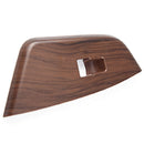 4Pcs Car Grain Inner Window Switch Panel Cover Trim Plastic Peach Wood Fit