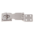 2 pcs Stainless Steel Small Solid Brass Hasp and Staple Catch Latch Cabinet Lock