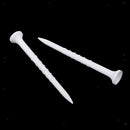 15Pcs Durable Golf Tees Holder For Golf Driving Range Tee Practice Tool White