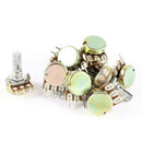 10 x 100 K ohm B100 K 3 Terminal potentiometer rotary cone sole linear V4F3