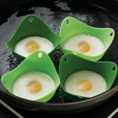 Silicone Egg Poacher Cook Poach Pods Kitchen Cookware Poached Baking Cup LJAU