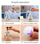 USB Colorful LED Bulb Humidifier House&Office Mini Aromatherapy Atomizer w/Cable
