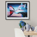 5D DIY Full Drill Diamond Painting Fox Embroidery Mosaic Craft Kits Decor