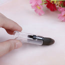 Mini Blusher Makeup Brush Portable Travel Soft Telescopic Single Face-Foundati3C