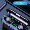 F9 TWS Wireless Bluetooth 5.0 Earphones Touch Earbuds w/LED Display Charge Box